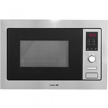 Horno Microondas Combinado Empotrable Foster 7151 010 - 25 Litros, 900W, Acero Inoxidable, Grill, 8 Programas Automáticos