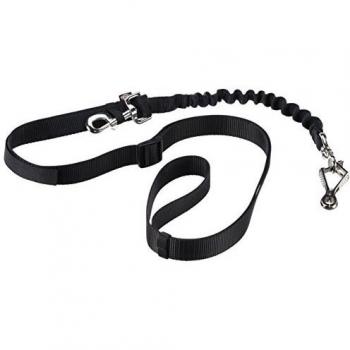 Trixie Bicycle and Jogging Lead, 25 mm, Black