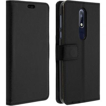 Funda Libro Billetera para Nokia 7.1 - Negra