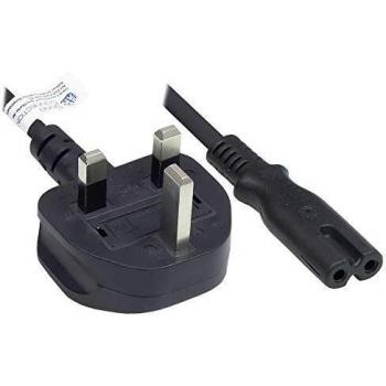 Cable de alimentación Good Connections P7370-S018, enchufe británico tipo G a conector C7, 1.8 m, 3A