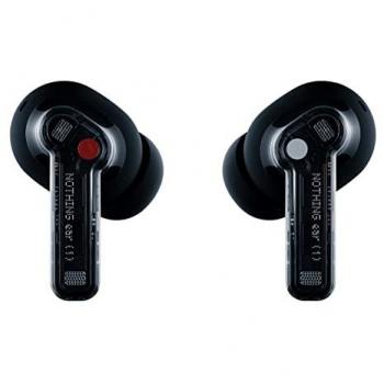 Auriculares Inalámbricos Nothing Ear (1) - Bluetooth 5.2 - Cancelación Activa de Ruido - Estuche de Carga Qi - Color Negro