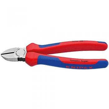 Alicate de corte diagonal 140 mm con mango bimaterial