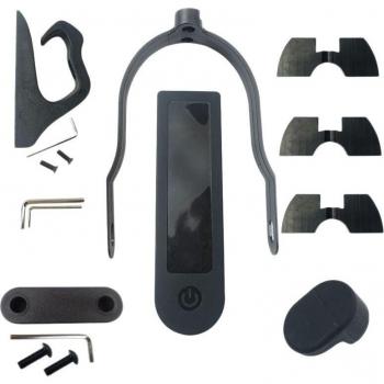 Guardabarros trasero para patinete eléctrico Xiaomi M365 Pro, conjunto de 6 unidades con absorción de impacto