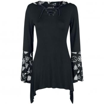 Gothicana by EMP esra Manga Larga Mujer Negro XXL