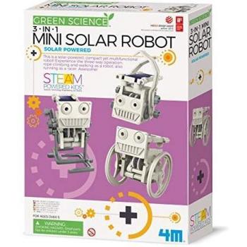 4M-3-In-1 Mini Solar Robot Robotica