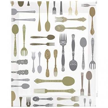 Estor Enrollable Traslúcido Estampado Digital para Cocina 200x250 cm HSCC82794