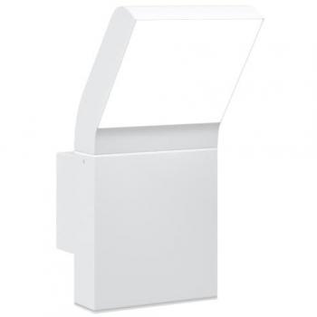 Lámpara de pared LED de exterior aluminio fundido blanca y negra, luz de pared exterior, lámpara de pared de jardín