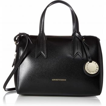 Emporio Armani Twin Handle Mujer Handbag Negro