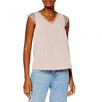 Only Onllunu S/l Top Wvn Camiseta sin Mangas, Rosa, 40
