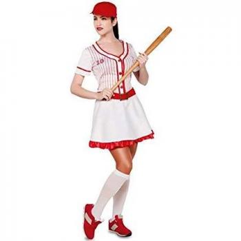 Fyasa 706270-t04 disfraz de niña de béisbol, grande