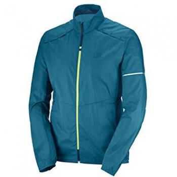 Salomon ágil Wind Jkt M, hombre, Moroccan Blue