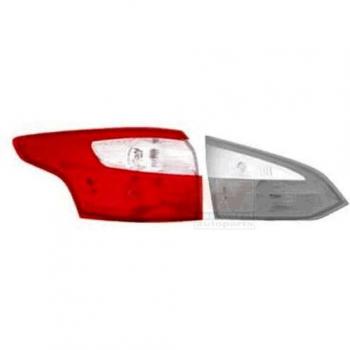 Piloto trasero LED izquierdo VAN WEZEL 1946925 para FORD FOCUS 3 Turnier con porta-lámpara