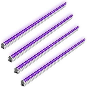 BRTLX Luz Ultravioleta USB LED,6W Portátil Lámpara de Luz UV,Luces de Discoteca para DJ Partido y Holiday, Curado Ultravioleta, Arte UV, Autenticación de Moneda