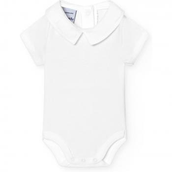 Pack de 2 bodys Babidu cuello polo manga corta