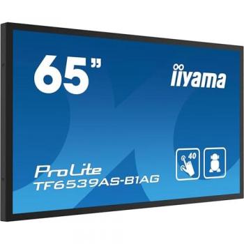Pantalla Táctil Digital Signage iiyama ProLite TF6539AS-B1AG 65 4K UHD (3840 x 2160) con M-Touch, 2xHDMI, DP y Android