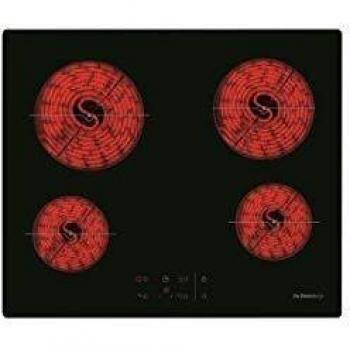 Horno de inducción De Dietrich DPV7650B, negro, integrado, vitrocerámica, 65 cm, 4 zonas de cocción, 6900W