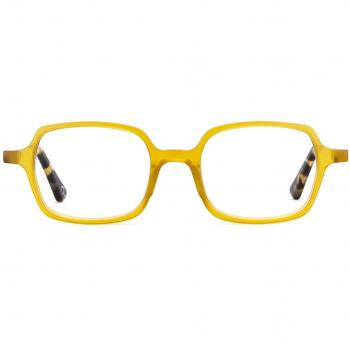Etnia Barcelona Versailles YWHV Men's Eyeglasses Yellow Size 48 - Frame Only, Blue Light Block Available