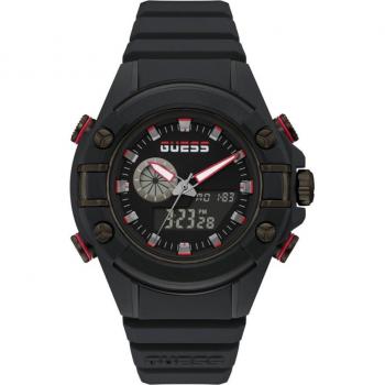 Reloj de hombre Guess G Force GW0269G3 de silicona con correa negra
