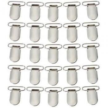 SODIAL(R) Clips de Tirantes para Chupete, 1 Pulgada - 25 Piezas