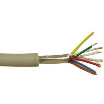 Cable Telefónico InLine® 8 Hilos, 4x2x0,6mm, para Instalación, Bobina de 100m