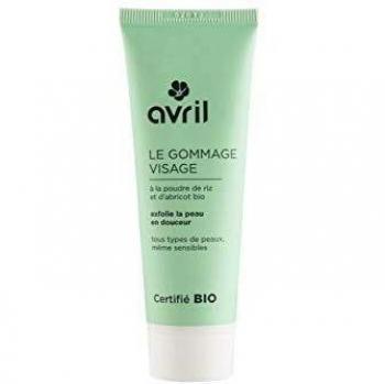 Exfoliante de Rostro certificado Bio, 50 ml, AVRIL