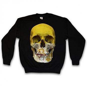 CLASSIC VATICAN SKULL FLAG PULLOVER SWEATSHIRT JERSEY SWEATER PULOVER Suéter - Bandera cráneo Schädel Banner Vatikan Vaticano PULLOVER SWEATSHIRT JERSEY SWEATER PULOVER Suéter -Tamaños S - 5XL