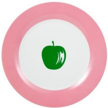 Vajilla 4 Piezas Porcelana Rosa Fruits United Colors of Benetton