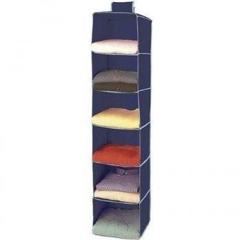 Rayen 2366 - Organizador de armarios, con 6 compartimentos , 125 x 30 x 30 cm