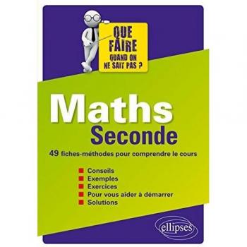 Matemáticas Segundo de Secundaria: 49 Fichas para Comprender el Curso - Jérôme Boniou y David Duvivier