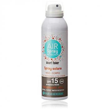 Spray solar cara y cuerpo Desert Flower SPF15 150 ml - Farmaderbe
