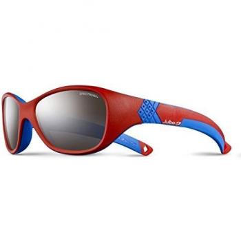 Julbo Solan – Gafas de sol unisex infantil, rojo/azul