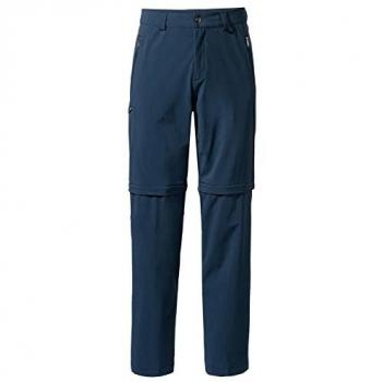 Vaude Farley Stretch Zip-Off II Pants for Men - Dark Sea