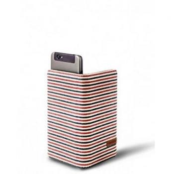 Wasabi A01FU0068 - Funda universal para smartphone de 4.5, diseño rayas