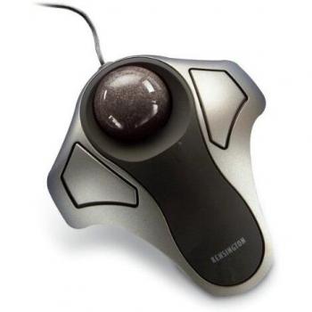 Trackball Óptico Kensington Orbit Expert Cableado Plata y Negro