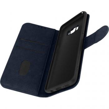 Funda para Samsung Galaxy S8 con Tarjetero y Soporte de Vídeo en color Azul