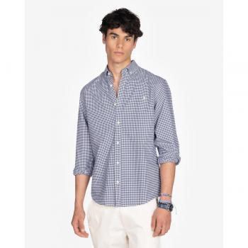 Camisa Harper Amberes marino cuadro vichy para hombre