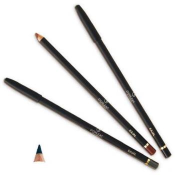 Lápiz de Ojos D'Orleac Kajal N° 6 Azul Oscuro, tipo: lápiz kajal, características: pigmentación intensa, textura cremosa, larga duración, fácil aplicación