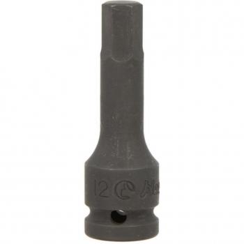 Vaso de impacto hexagonal HANS 1/2 pulgadas M12, longitud 78 mm