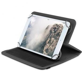 OME® Funda ZigZag para tablet Universal de 7 pulgadas con soporte giratorio