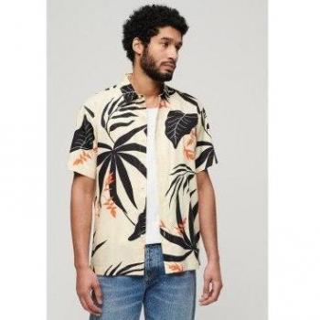 Camisa hawaiana Superdry de manga corta en tonos multicolor