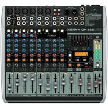 Mezclador Behringer QX1222USB XENYX de 12 canales