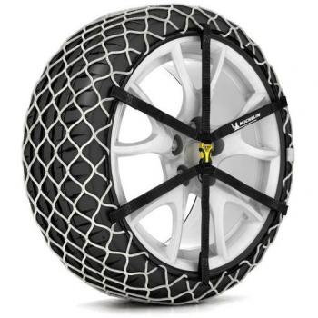 Cadenas para nieve MICHELIN Easy Grip e-Limited, Cadena compuesta, Tensión Automática, Montaje Fácil y Ultra-rápido: 2 min (Ref: 008323)