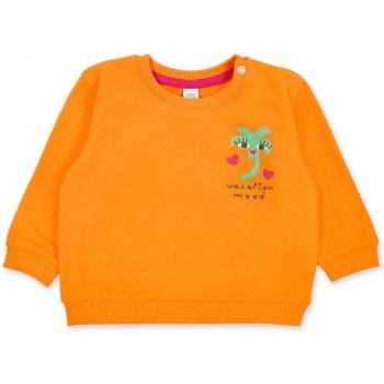 Sudadera de niña Tuc Tuc de felpa con dibujo trasero y diseño Banana Records