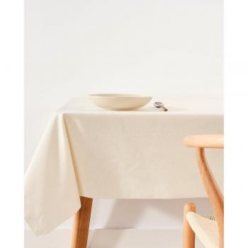 Mantel antimanchas Belum Blanco Cálido 100 x 80 cm