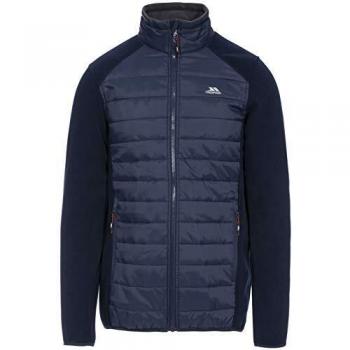 Trespass Saunter - Chaqueta de forro polar para hombre, Hombre, Chaqueta, MAFLFLM20012_NA1S, azul marino, S
