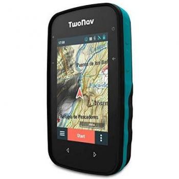 TwoNav - GPS Cross - Multideporte Bicicleta Ciclismo BTT Senderismo Trekking/Compacto y Ligero/Pantalla 3.2 / Autonomía 20 h/Memoria 32 GB/Mapa topográfico Incluido