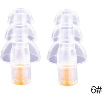 Tapones de Oídos de Silicona para Músicos con Filtro, Reducción de Ruido, Protección Auditiva Reutilizables, Cuidado del Sueño, 27db