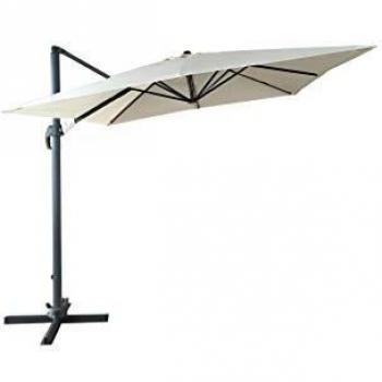 Chillvert KCH230 - Parasol Jardín Alumnio Roma Mini 300x200x260 cm