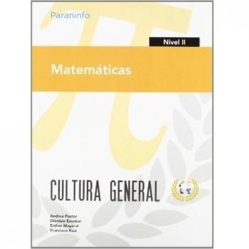 Matemáticas. Nivel II. Cultura general