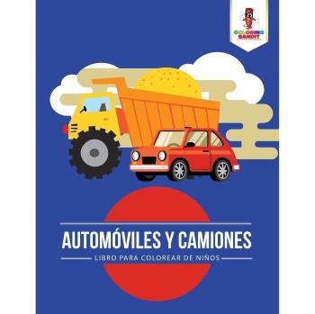 Libro para Colorear de Automóviles y Camiones para Niños